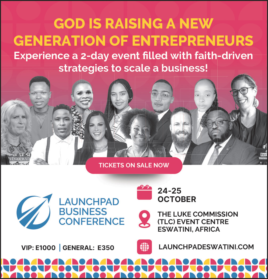 Faith-driven conference for entrepreneurs 